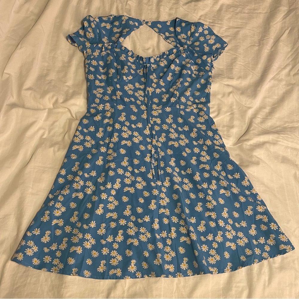 Blue Daisy Dress